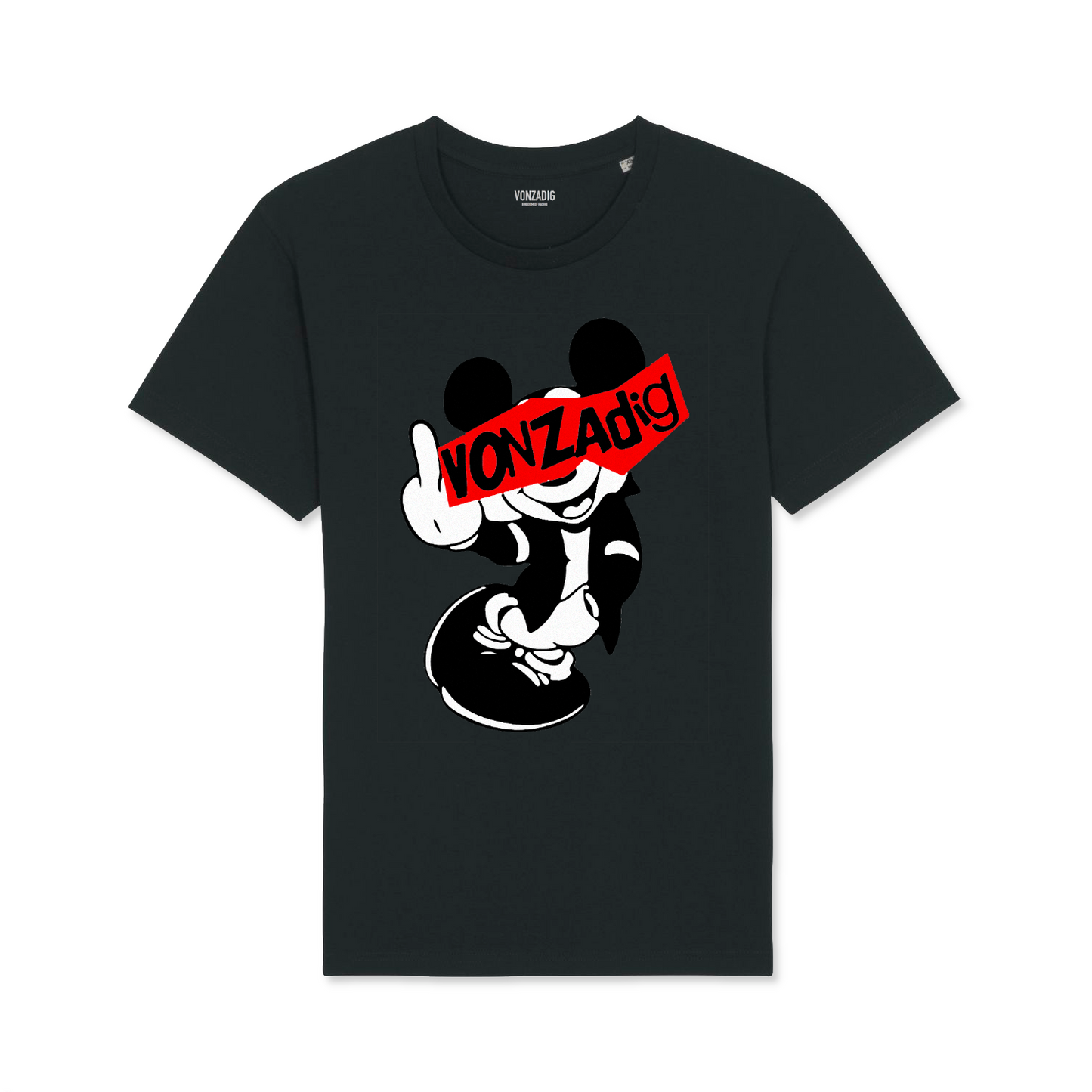 BLACK MICKY T-SHIRT