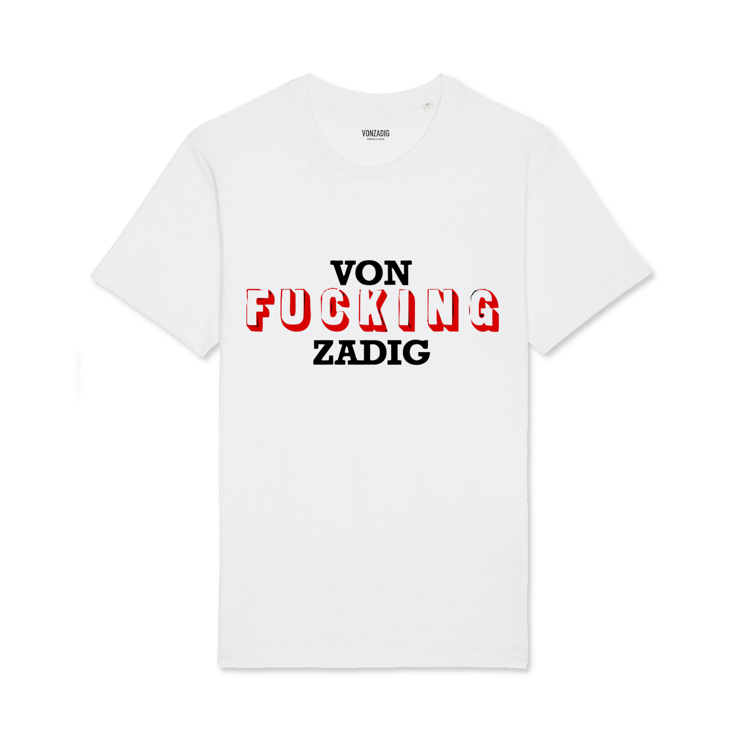 WHITE VONF.U.K T-SHIRT