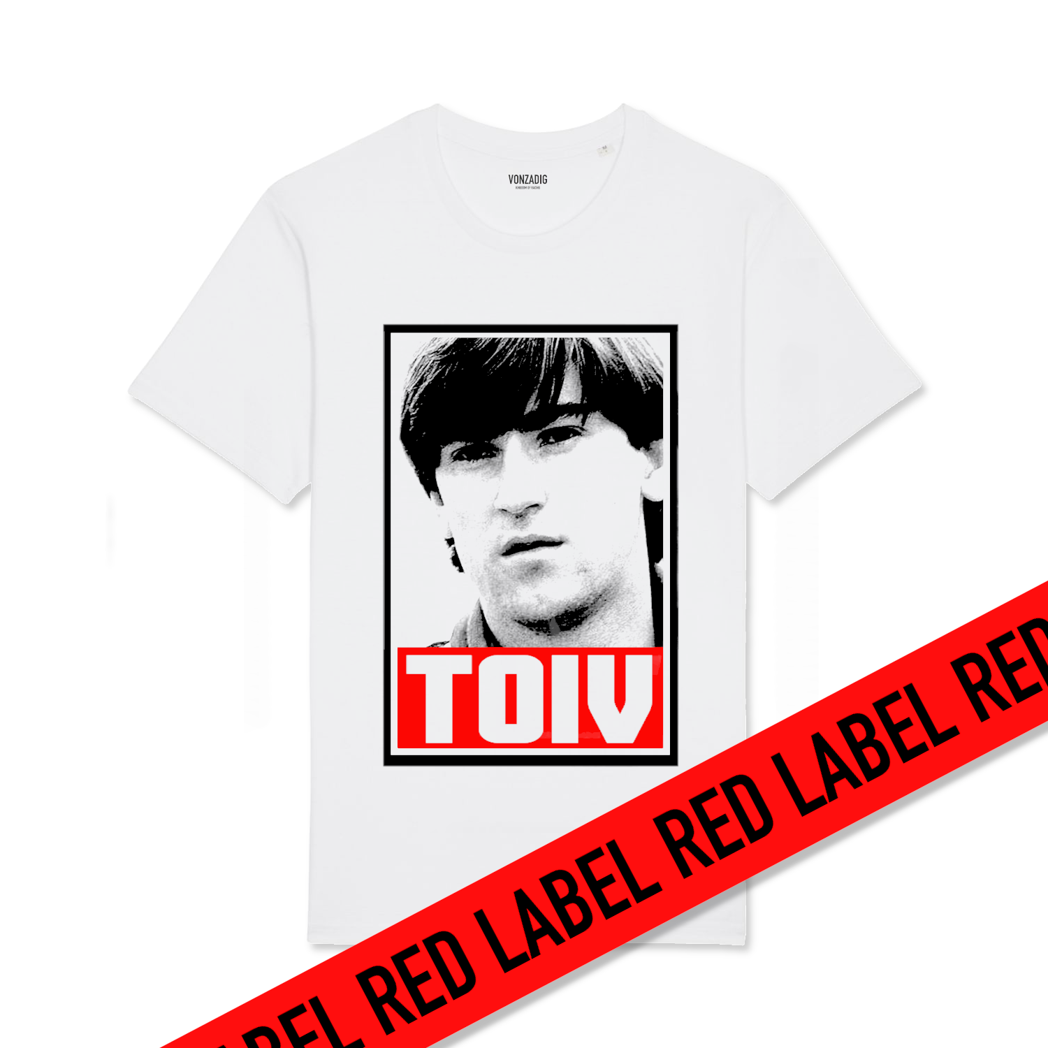 WHITE TOIV T SHIRT VONZADIG