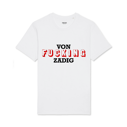 WHITE VONF.U.K T-SHIRT